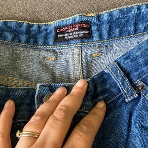 cross & winsor men's jeans